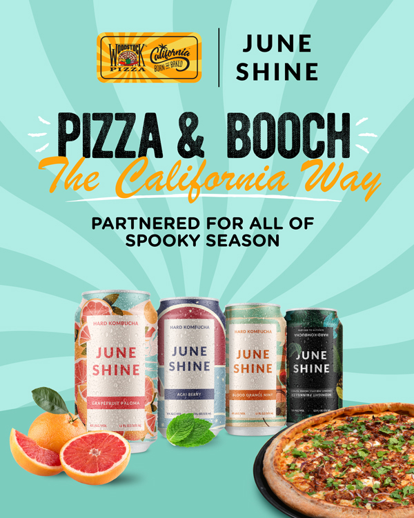 June Shine & Woodstock’s partnered for all spooky season